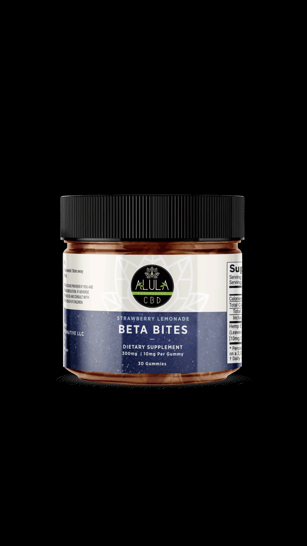 Beta Bites 300mg strawberry lemonade CBD gummies